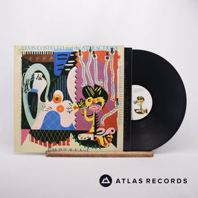 Elvis Costello & The Attractions Imperial Bedroom LP Vinyl Record - Front Cover & Record