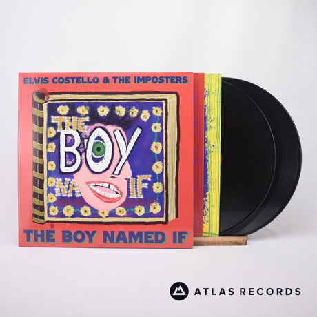 Elvis Costello & The Imposters The Boy Named If 2 x LP Vinyl Record - Front Cover & Record