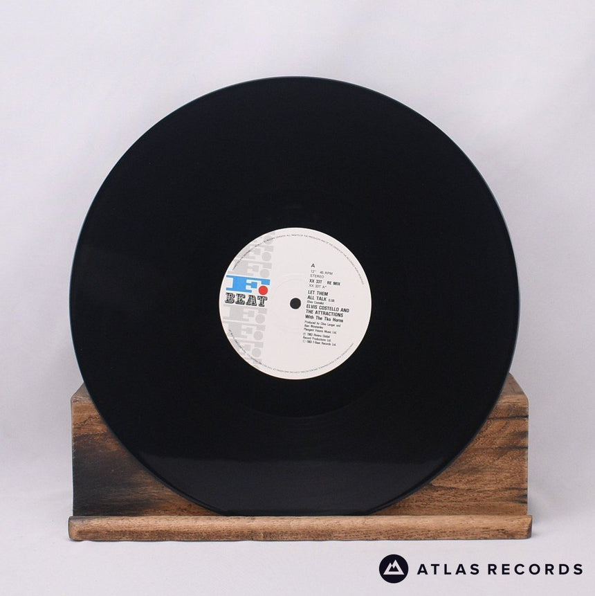 Elvis Costello & The Attractions - Let Them All Talk - 12" Vinyl Record - VG+/EX