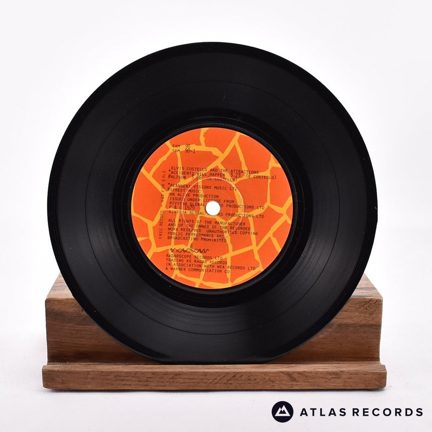 Elvis Costello & The Attractions - Live At Hollywood High - 7" Vinyl Record - EX/EX