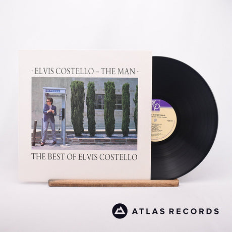 Elvis Costello The Man LP Vinyl Record - Front Cover & Record