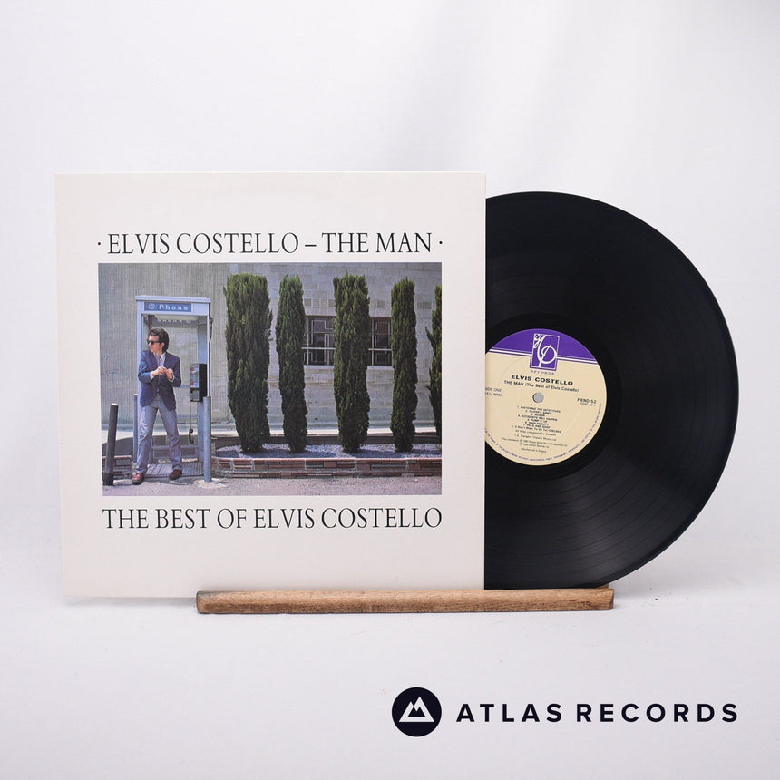 Elvis Costello The Man LP Vinyl Record - Front Cover & Record