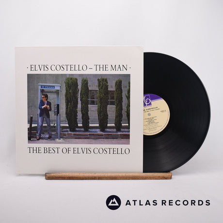 Elvis Costello The Man LP Vinyl Record - Front Cover & Record