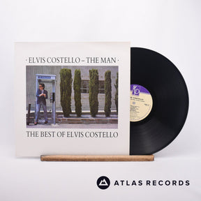 Elvis Costello The Man LP Vinyl Record - Front Cover & Record