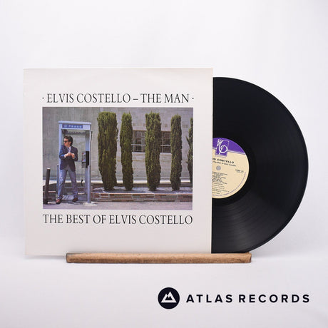 Elvis Costello The Man LP Vinyl Record - Front Cover & Record