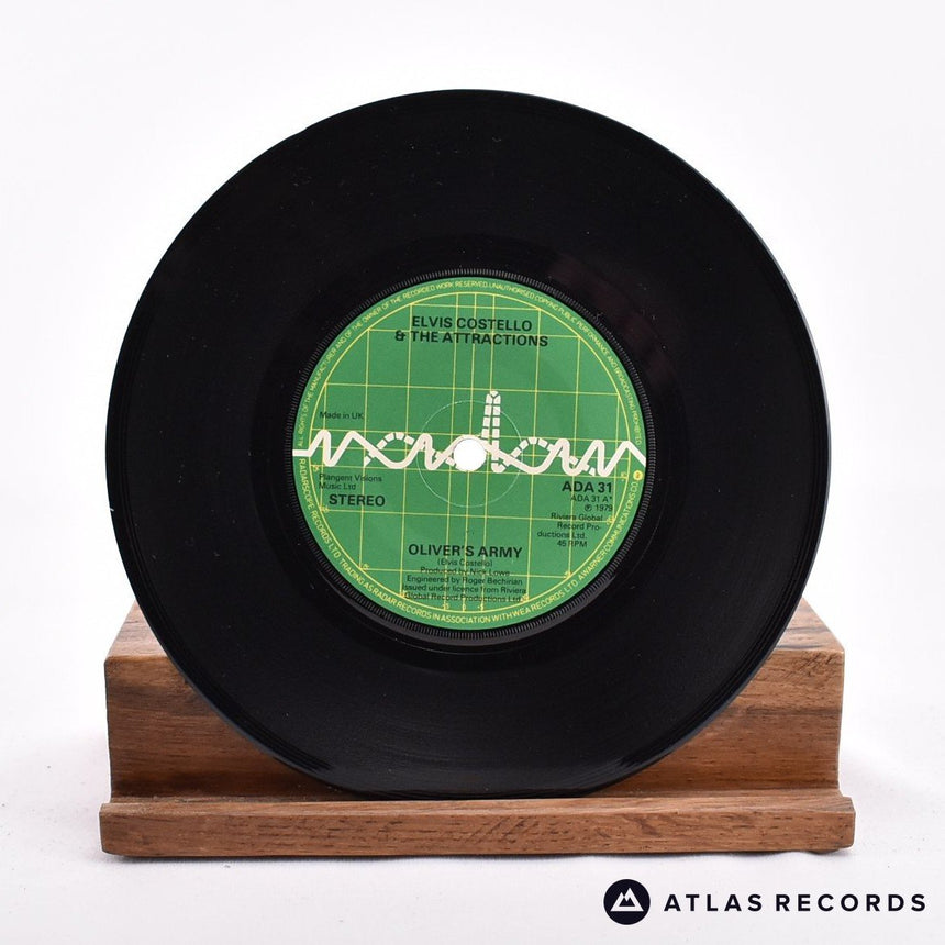 Elvis Costello & The Attractions - Oliver's Army - 7" Vinyl Record - VG+/VG+