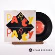Elvis Costello & The Attractions Party Party 7" Vinyl Record - Front Cover & Record