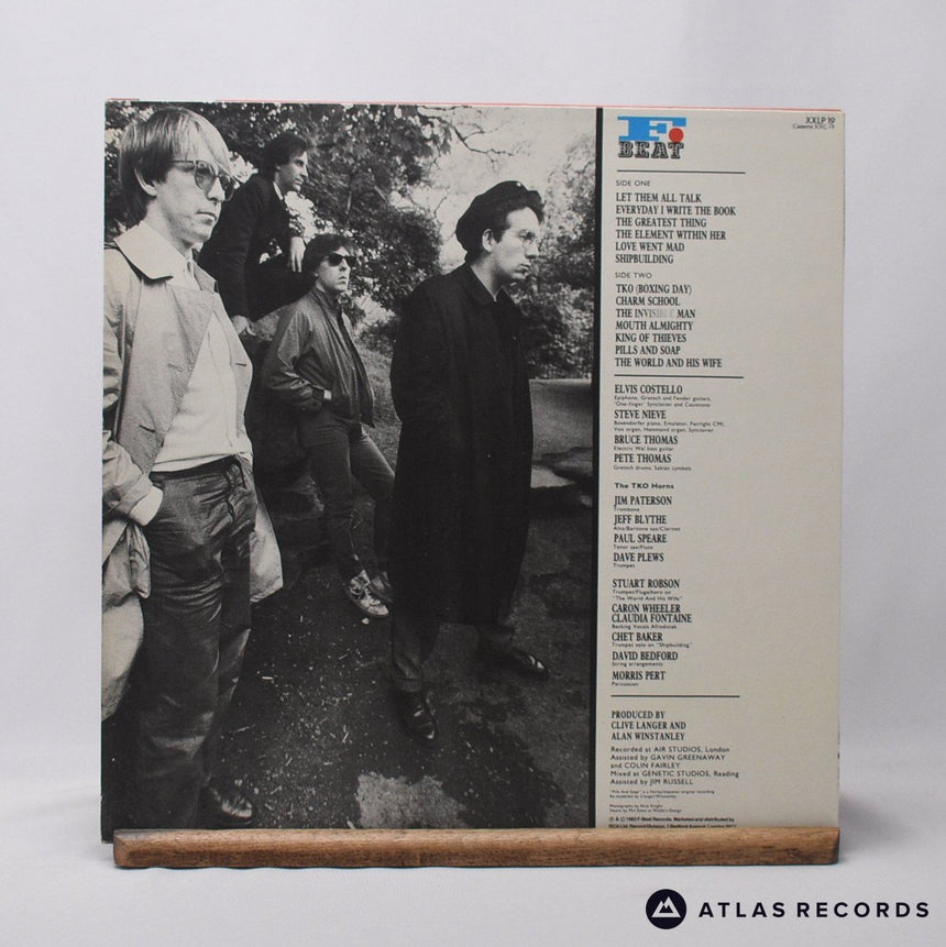 Elvis Costello & The Attractions - Punch The Clock - LP Vinyl Record - EX/VG+