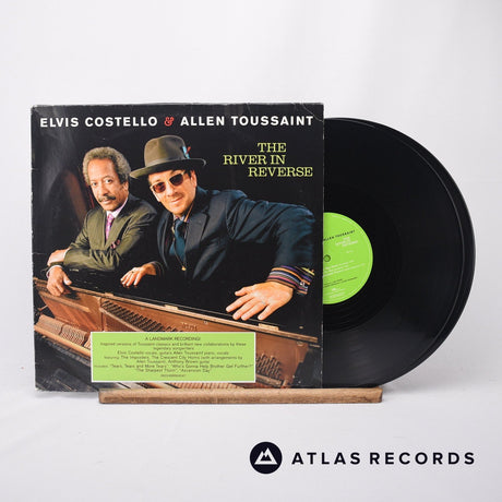 Elvis Costello The River In Reverse 2 x LP Vinyl Record - Front Cover & Record