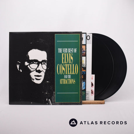 Elvis Costello & The Attractions The Very Best Of Elvis Costello And The Attractions 2 x LP Vinyl Record - Front Cover & Record