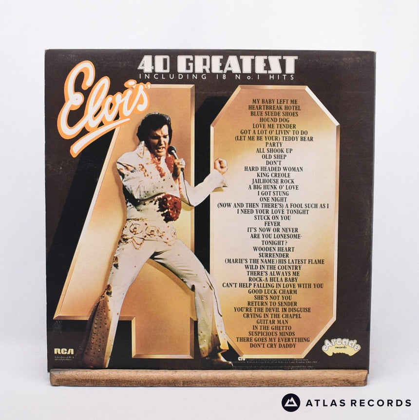 Elvis Presley - 40 Greatest Hits - 2 x LP Vinyl Record - VG+/VG+