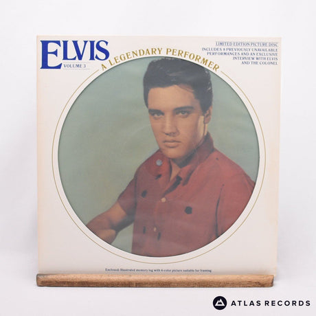 Elvis Presley A Legendary Performer - Volume 3 LP Vinyl Record - Front Cover & Record