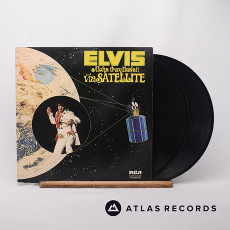 Elvis Presley Aloha From Hawaii Via Satellite 2 x LP Vinyl Record - Front Cover & Record