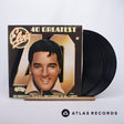Elvis Presley Elvis' 40 Greatest 2 x LP Vinyl Record - Front Cover & Record