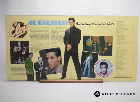 Elvis Presley - Elvis' 40 Greatest - Gatefold Double LP Vinyl Record - EX/VG+