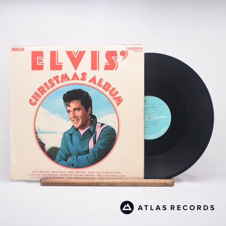 Elvis Presley Elvis' Christmas Album LP Vinyl Record - Front Cover & Record