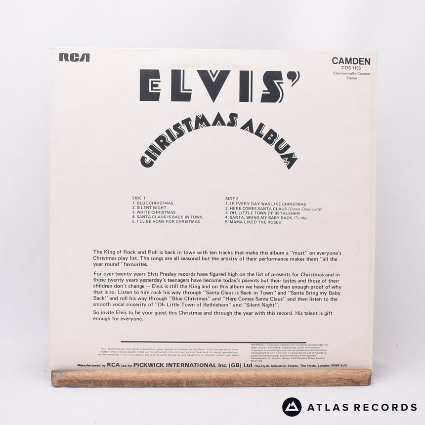 Elvis Presley - Elvis' Christmas Album - Reissue LP Vinyl Record - EX/VG+