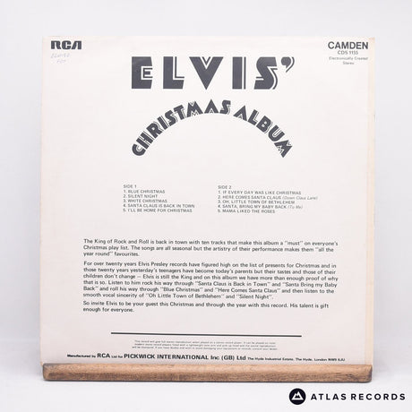 Elvis Presley - Elvis' Christmas Album - LP Vinyl Record - VG+/VG+