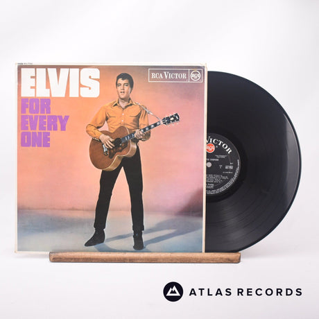 Elvis Presley Elvis For Everyone LP Vinyl Record - Front Cover & Record