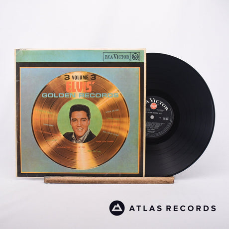 Elvis Presley Elvis' Golden Records, Vol. 3 LP Vinyl Record - Front Cover & Record