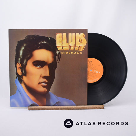 Elvis Presley Elvis In Demand LP Vinyl Record - Front Cover & Record