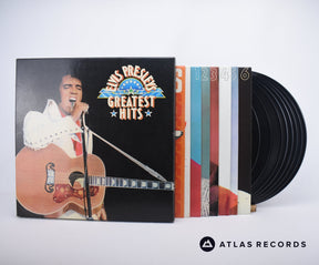 Elvis Presley Elvis In The Movies LP Vinyl Record - Front Cover & Record