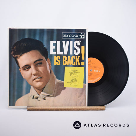 Elvis Presley Elvis Is Back! LP Vinyl Record - Front Cover & Record
