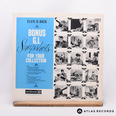 Elvis Presley - Elvis Is Back - Reissue LP Vinyl Record - EX/EX