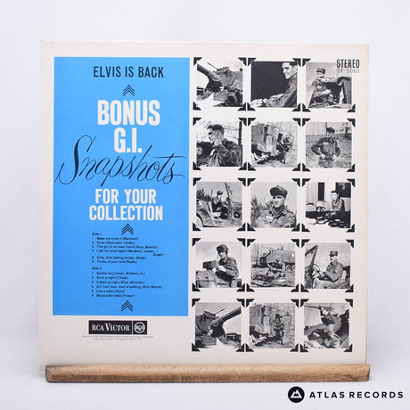 Elvis Presley - Elvis Is Back! - Reissue LP Vinyl Record - EX/VG+
