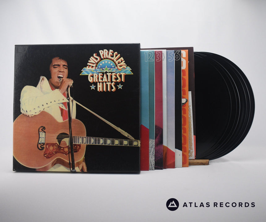 Elvis Presley Elvis Presley's Greatest Hits Box Set Vinyl Record - Front Cover & Record