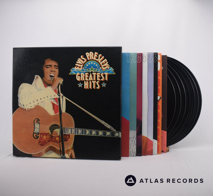 Elvis Presley Elvis Presley's Greatest Hits 7 x LP Vinyl Record - Front Cover & Record