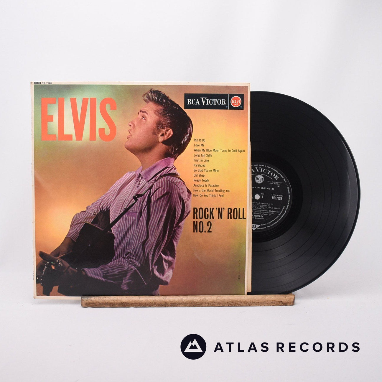 Elvis Presley Elvis Rock 'N' Roll No. 2 LP Vinyl Record - Front Cover & Record
