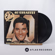 Elvis Presley Elvis's 40 Greatest 2 x LP Vinyl Record - Front Cover & Record