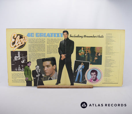 Elvis Presley - Elvis's 40 Greatest - Gatefold 2 x LP Vinyl Record - VG+/VG