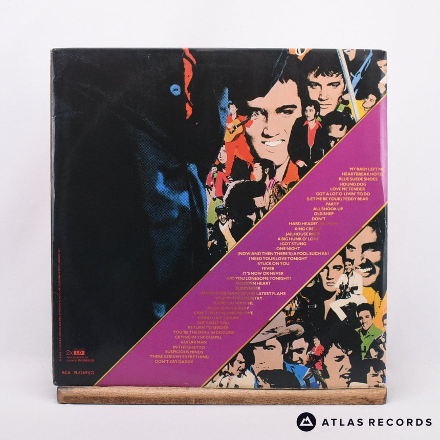 Elvis Presley - Elvis's 40 Greatest - Pink Mono 2 x LP Vinyl Record - VG+/EX