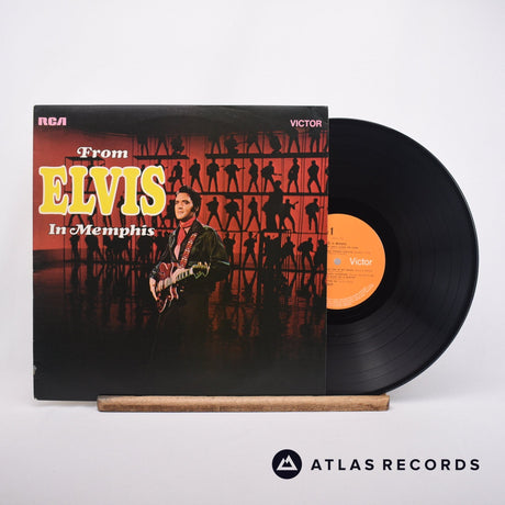 Elvis Presley From Elvis In Memphis LP Vinyl Record - Front Cover & Record