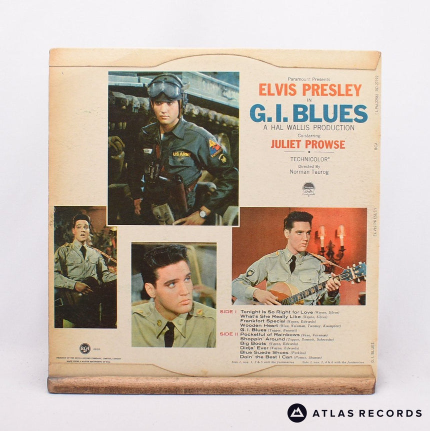 Elvis Presley - G.I. Blues - Mono LP Vinyl Record - VG+/VG+