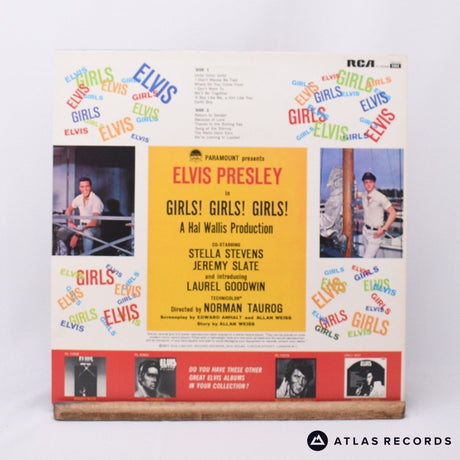 Elvis Presley - Girls! Girls! Girls! - Reissue LP Vinyl Record - EX/EX