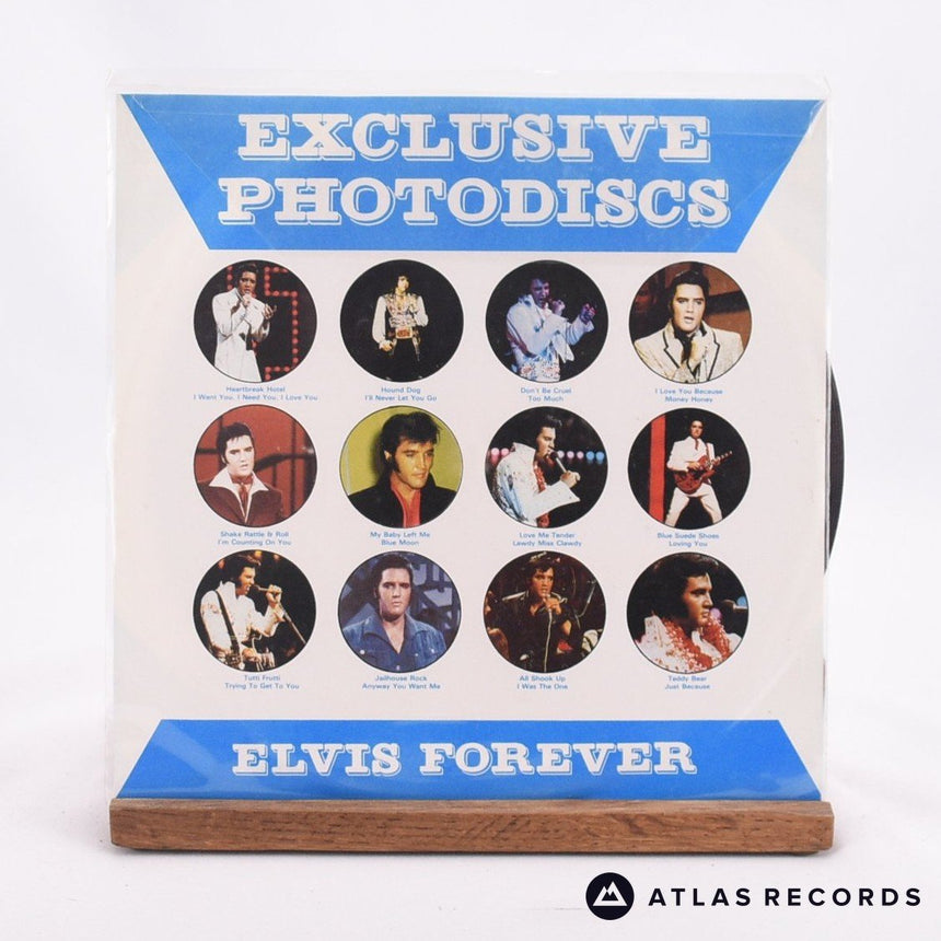 Elvis Presley - Heartbreak Hotel - Card Backed 7" Flexi-Disc Vinyl Record - EX/VG