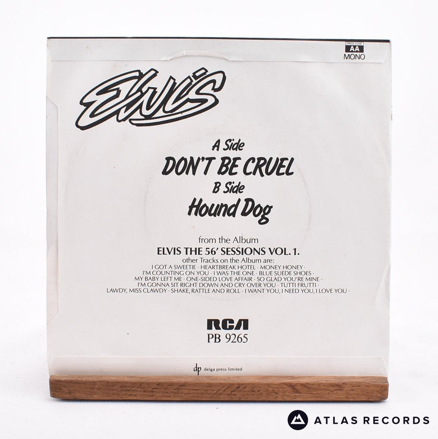 Elvis Presley - Hound Dog - Reissue Us 7" Vinyl Record - EX/EX
