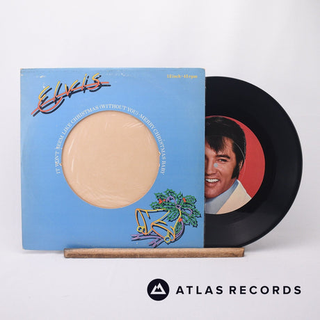 Elvis Presley It Won't Seem Like Christmas 12" Vinyl Record - Front Cover & Record