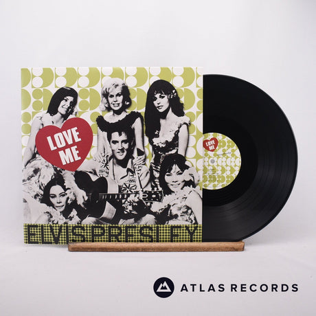 Elvis Presley Love Me LP Vinyl Record - Front Cover & Record
