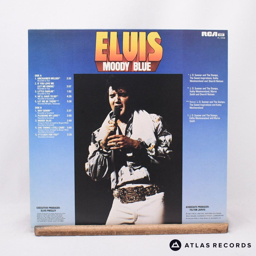 Elvis Presley - Moody Blue - A-1 B-1 LP Vinyl Record - EX/EX