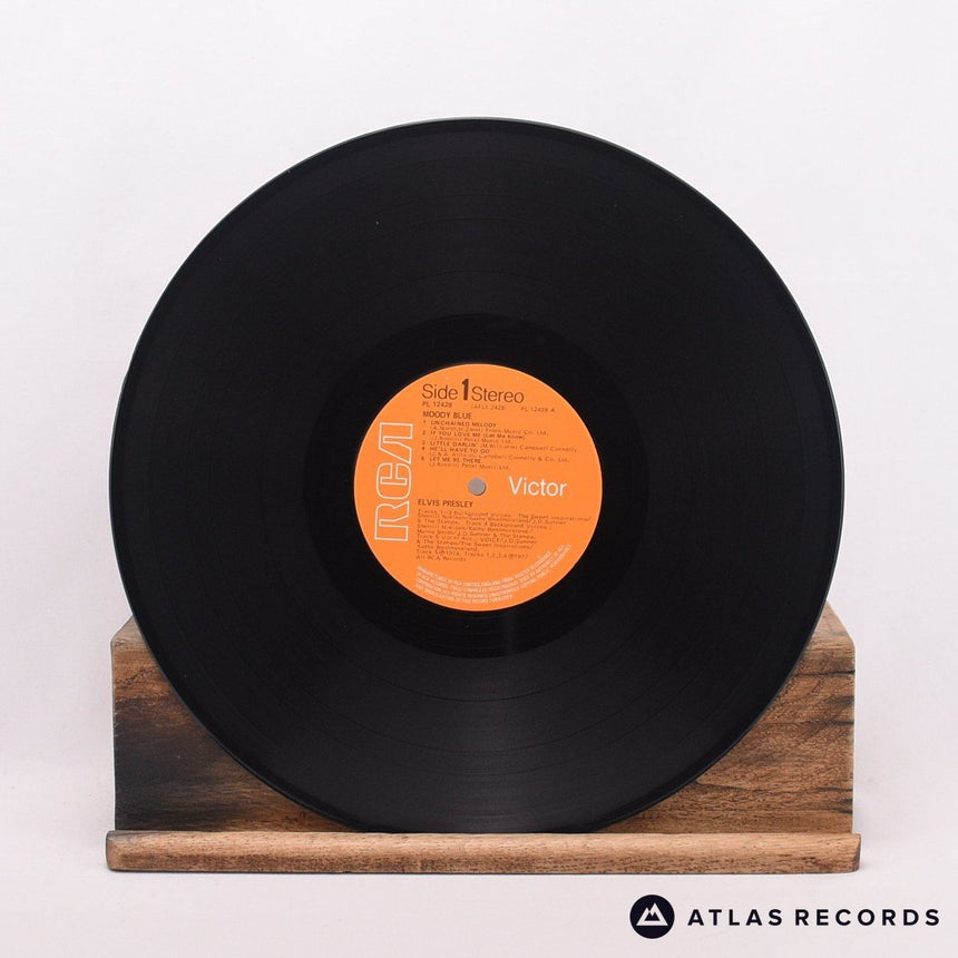 Elvis Presley - Moody Blue - A5 A3 LP Vinyl Record - EX/EX