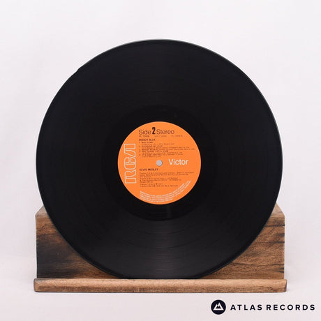 Elvis Presley - Moody Blue - A5 A3 LP Vinyl Record - EX/EX