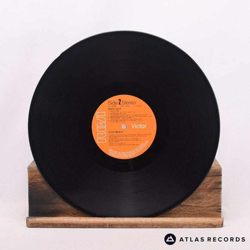 Elvis Presley - Moody Blue - A5 A3 LP Vinyl Record - EX/EX
