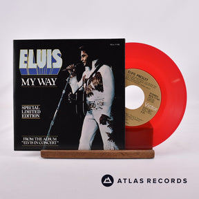 Elvis Presley My Way 7" Vinyl Record - Front Cover & Record