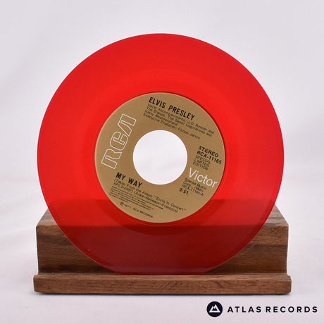 Elvis Presley - My Way - Red Limited Edition 7" Vinyl Record - EX/EX