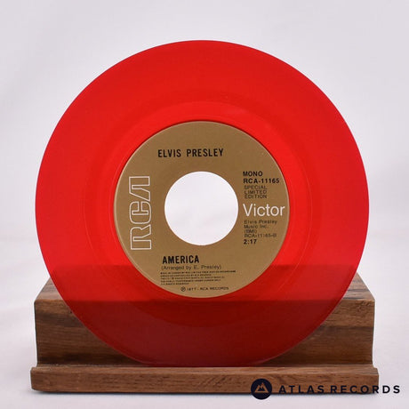 Elvis Presley - My Way - Red Limited Edition 7" Vinyl Record - EX/EX