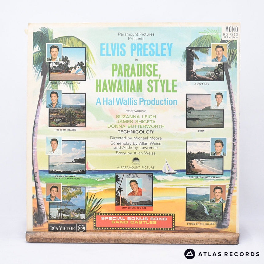 Elvis Presley - Paradise, Hawaiian Style - Mono LP Vinyl Record - EX/EX